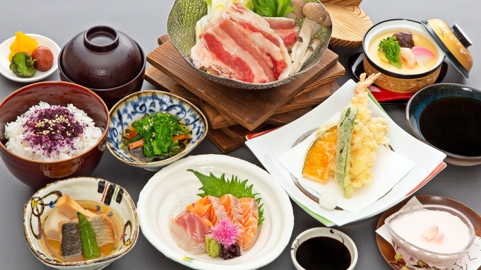 【来てクレ！野呂山割 第4弾】通常会席コースが最大10％OFF！春の旅行をお得に♪（2食付き）